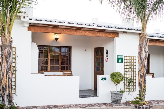All our rooms and chalets have built in braais on a private stoep and also private entrances.